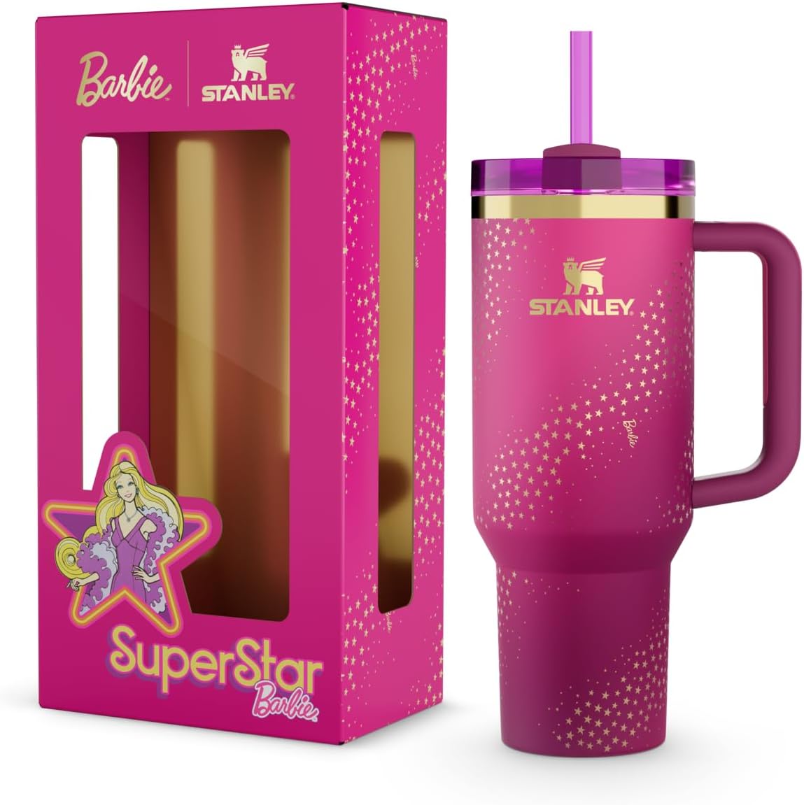 X Berbie 70s superstar Quencher 40 oz
