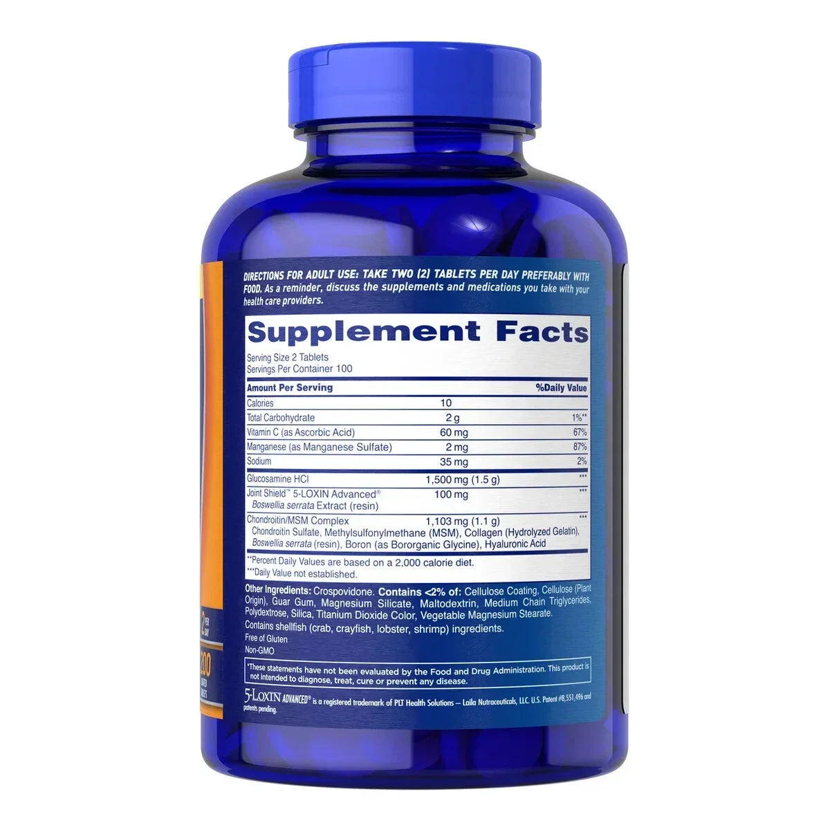 Osteo Bi-Flex Triple Strength, 200 Tablets(PACK OF TWO)