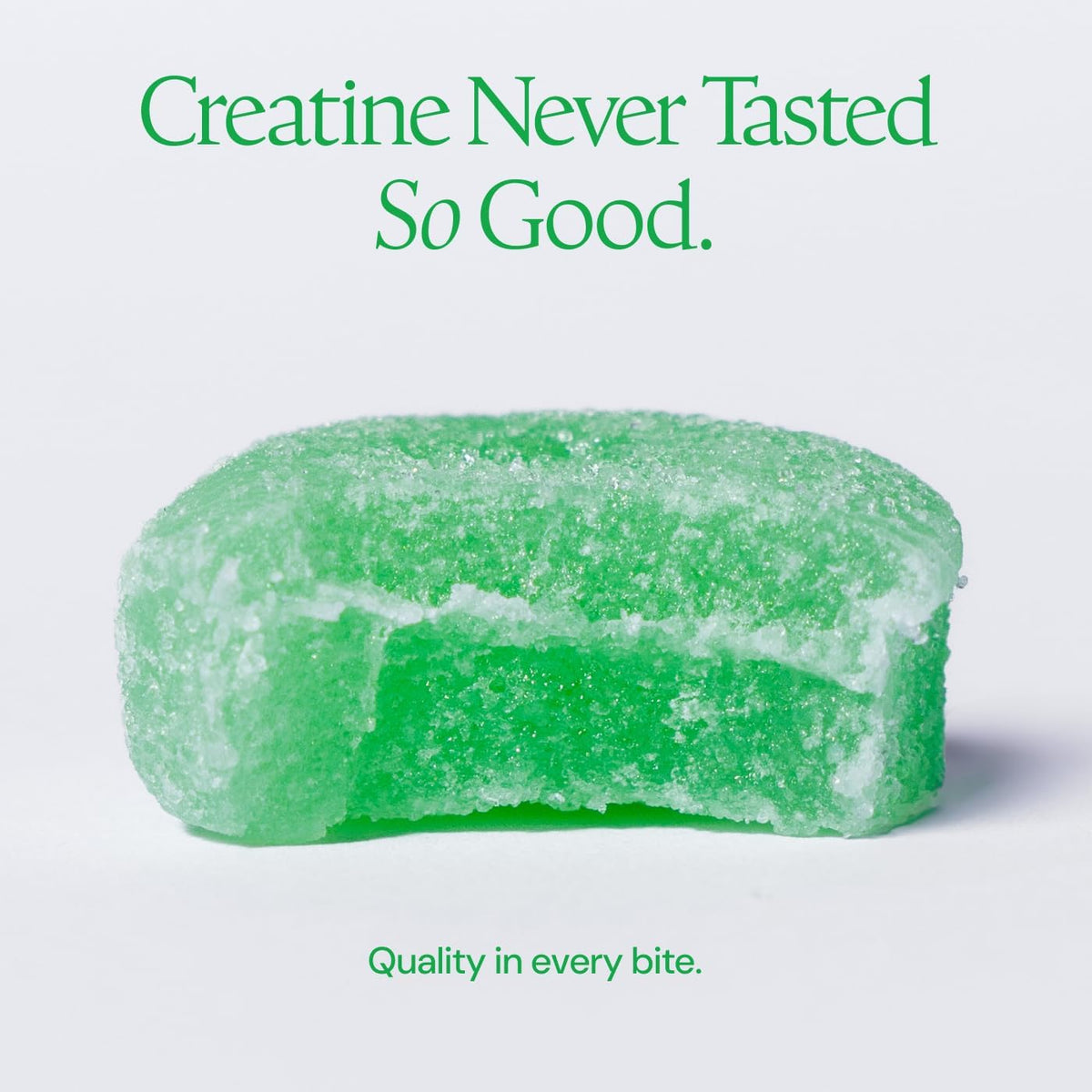Create Creatine Monohydrate Gummies for Women and Men, Sour Apple, 90ct , ( pack of 2 )
