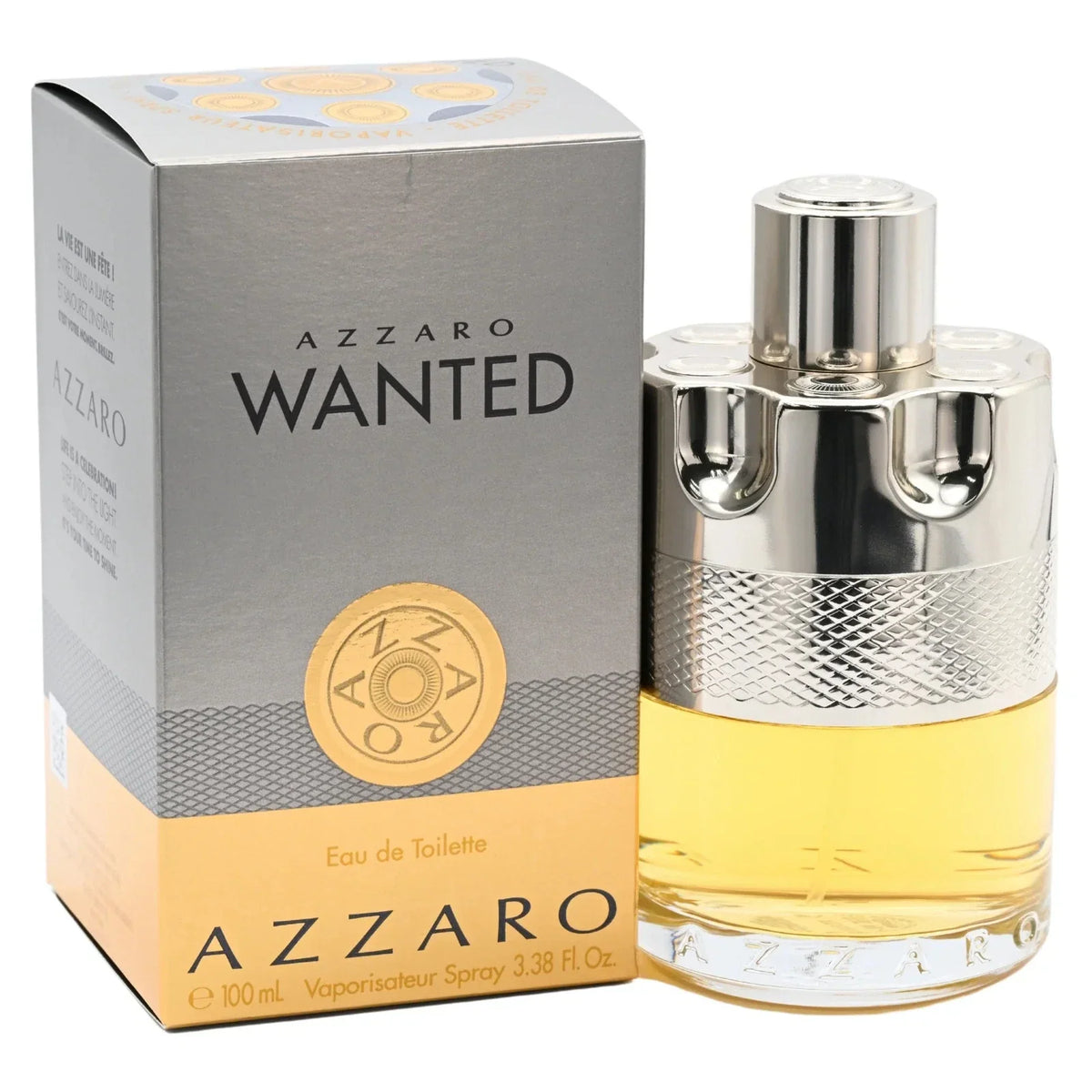 Azzaro Wanted cologne edt 3.4 oz 3.3 NEW IN BOX - 3.4 oz / 100 ml