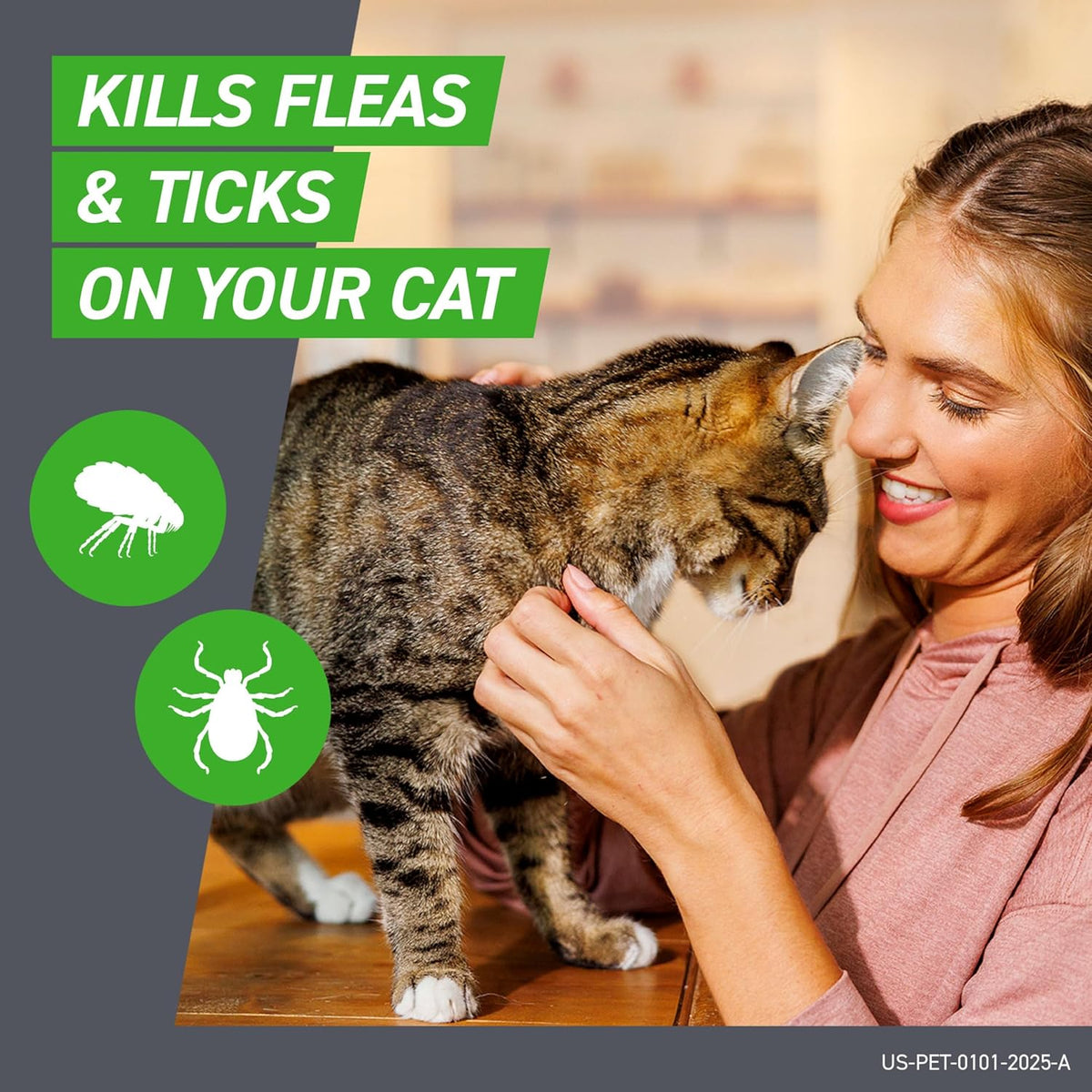 FRONTLINE Plus Flea and Tick Treatment for Cats over 1.5 lbs., 6 Treatments NEW (PACK OF TWO)