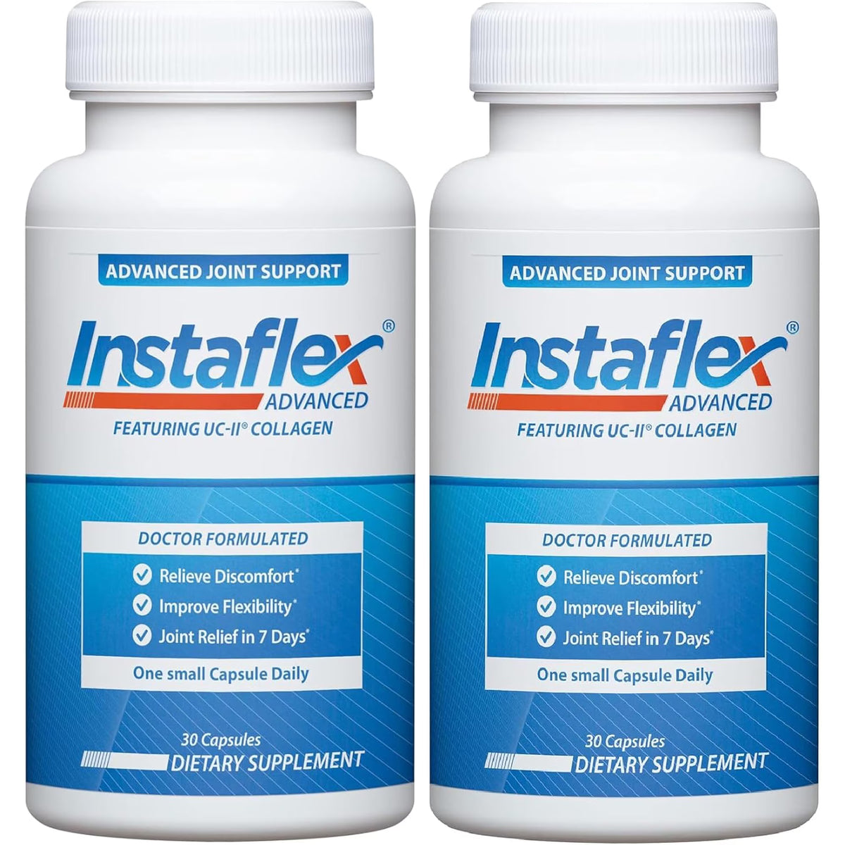Instaflex Advanced Joint Supplements for Women and Men - 30 Count , ( pack of 2 )