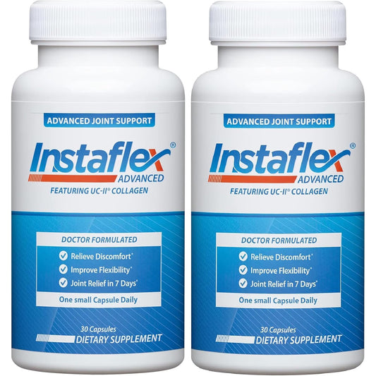 Instaflex Advanced Joint Supplements for Women and Men - 30 Count , ( pack of 2 )