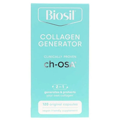 Biosil Collagen Generator with ch-OSA help generate collagen 120 Capsules (PACK OF THREE)