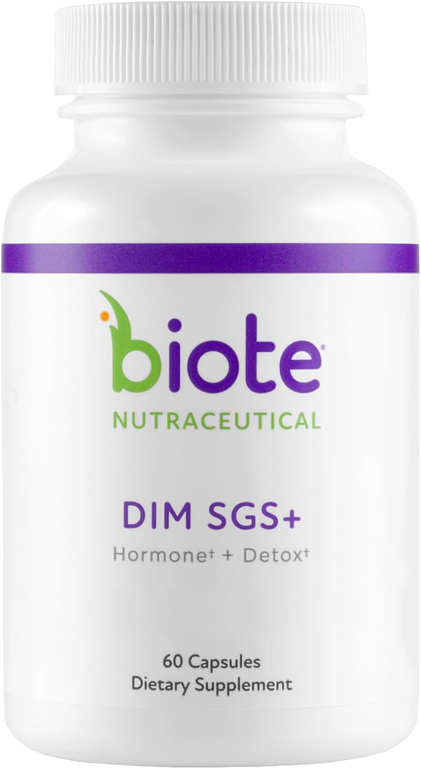 bioTE Nutraceuticals - DIM SGS + - Hormone + Detox (60 Capsules) (PACK OF THREE)
