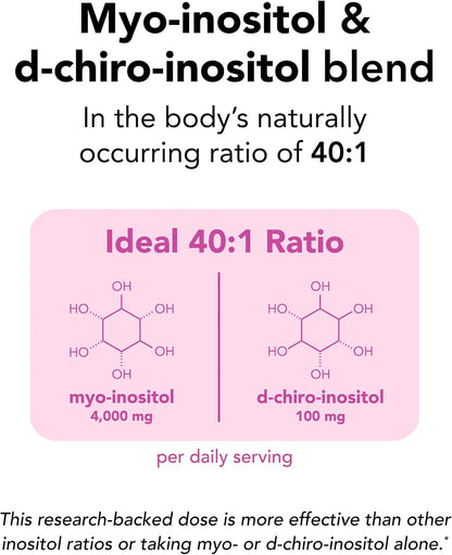 Ovasitol Inositol Powder - 90-Day Supply(PACK OF TWO)