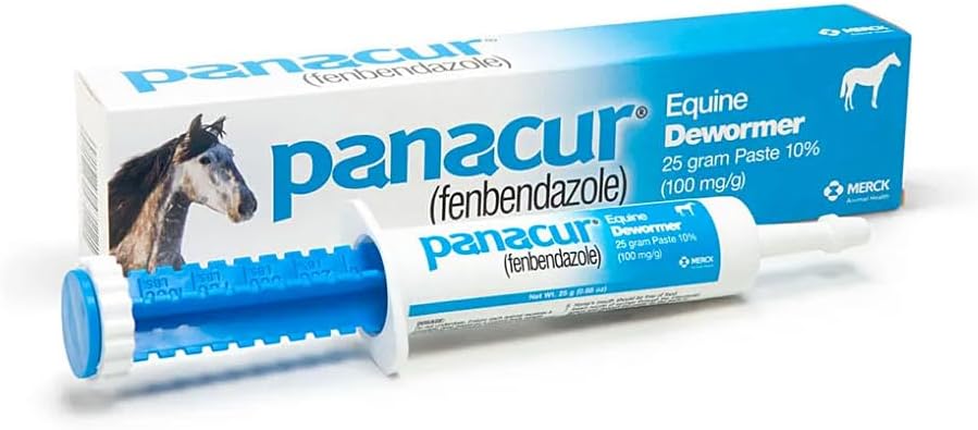 3 Pack Dewormer Horse Paste 10%, 100Mg Each