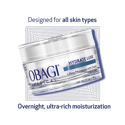 Obagi Hydrate Luxe Moisture Rich Cream 1.7oz Brand new in box