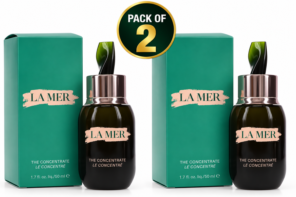 La Mer The Concentrate Barrier Serum 1.7 oz / 50 mL – Pack of 2 (100 mL Total)