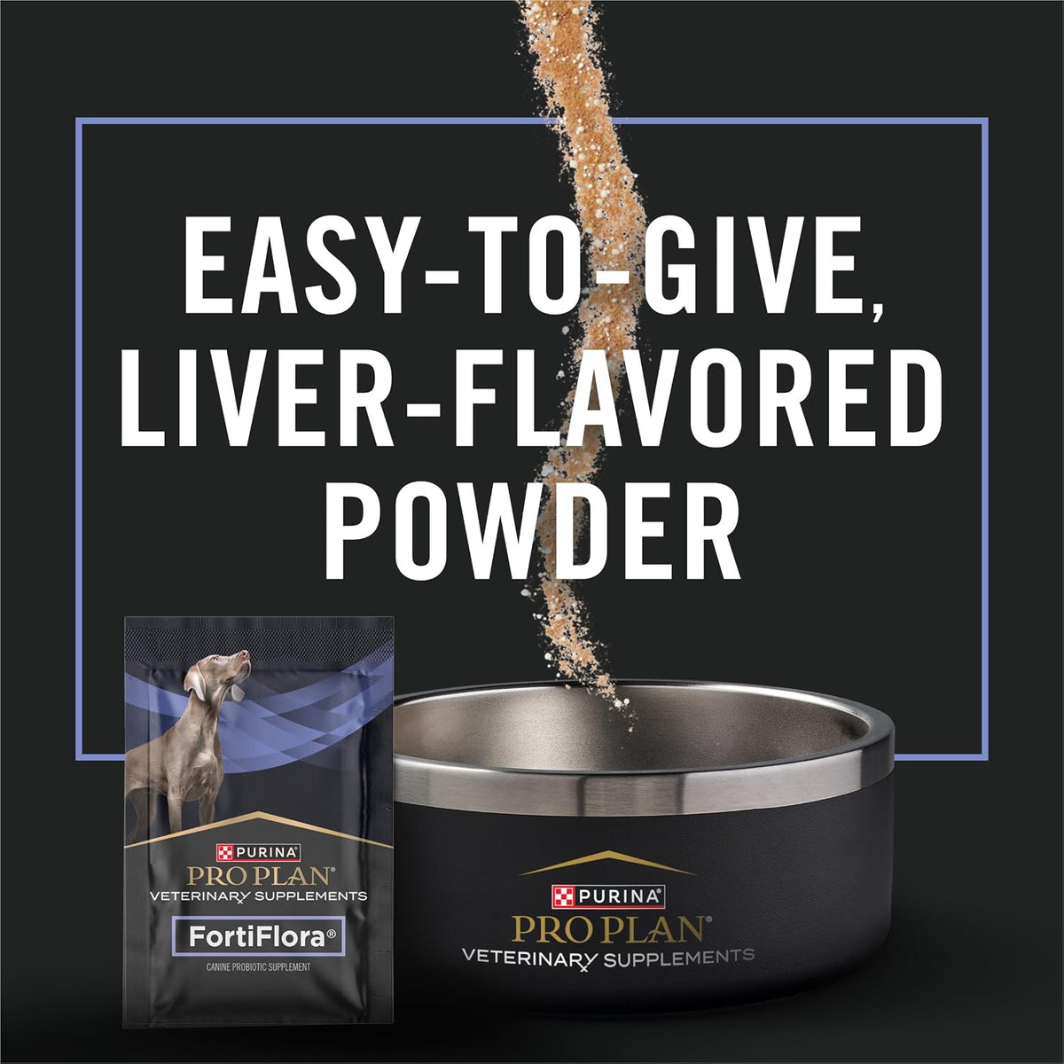 Purina Pro Plan Veterinary Supplements FortiFlora Dog Probiotic Supplement  ( PACK OF 3 )