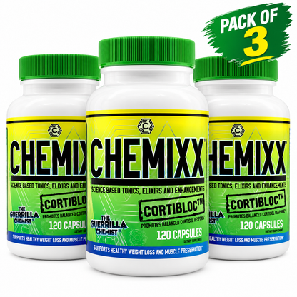 Chemixx Cortibloc 120 Capsules Daily Balance   ( pack of 3 )
