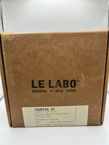Le Labo Santal 33 Eau de Parfum Natural Spray Sandalwood 3.4 fl oz