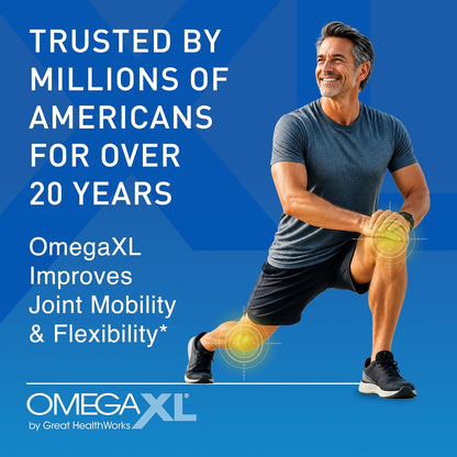 OmegaXL Joint Support Supplement, 300 Count , ( pack of 3 )
